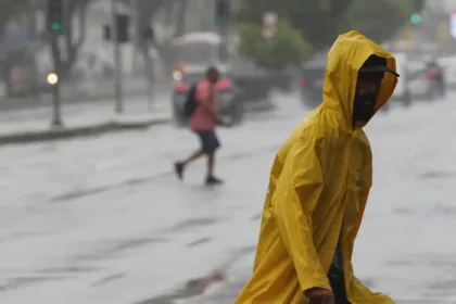Rio de Janiero em dia de chuva
