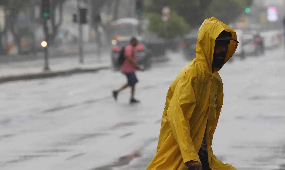 Rio de Janiero em dia de chuva