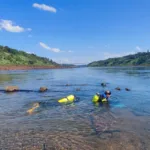 Sanepar contrata mergulhadores para inspecionar tubulações no Rio Paraná e Lago de Itaipu