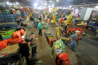 As cinco unidades da Ceasa do Paraná fecham na Sexta-Feira Santa Foto: Arnaldo Alves/Arquivo AEN