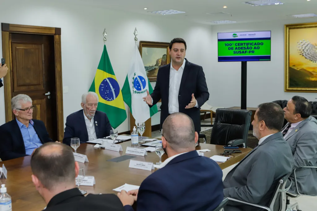 Com União da Vitória, Paraná chega a 100 municípios com selo de sanidade agroindustrial 2 susaf uniaodavitoria foto rdziura 1364