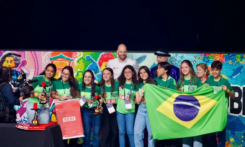 Brasil é campeão no Mundial de Robótica em Houston