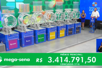 Mega-Sena, concurso 2718