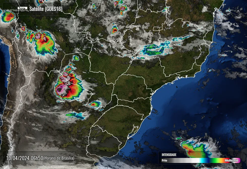 Radar Simepar Paraná