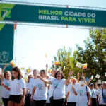 Os maringaenses celebraram a história da cidade, sempre bela e a mais gentil do Norte do Paraná (Crédito: Fábio Reina / PMM)
