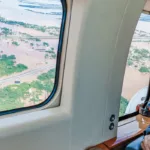 Lula sobrevoa áreas atingidas por enchentes no Rio Grande do Sul