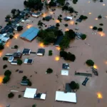 Barragem se rompe parcialmente no Rio Grande do Sul