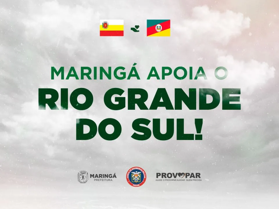 SOS | Maringá arrecada donativos para ajudar famílias atingidas pelas enchentes no Rio Grande do Sul 4 gd 68a2cb7e15ee jpg