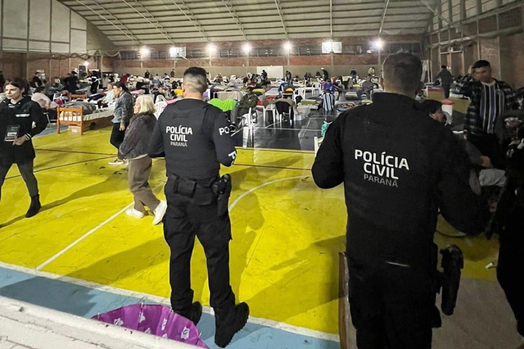 SOS RS: com 104 agentes e muita tecnologia, forças de segurança do PR seguem apoiando o Rio Grande do Sul 2 image 14