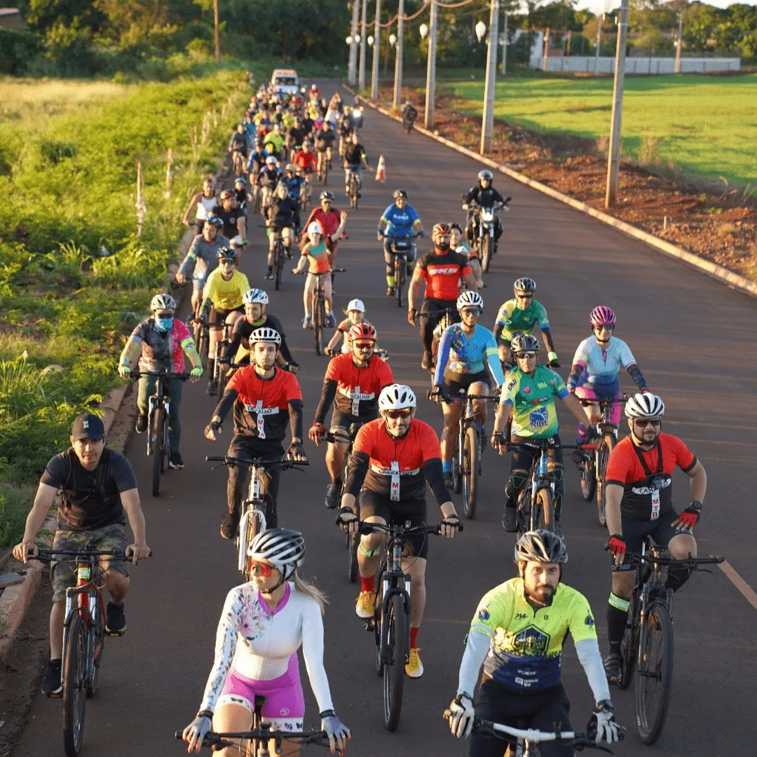 passeio ciclístico