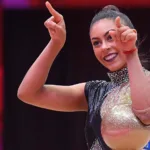 Paranaense Bárbara Domingos leva o bi no Pan-Americano de ginástica rítmica