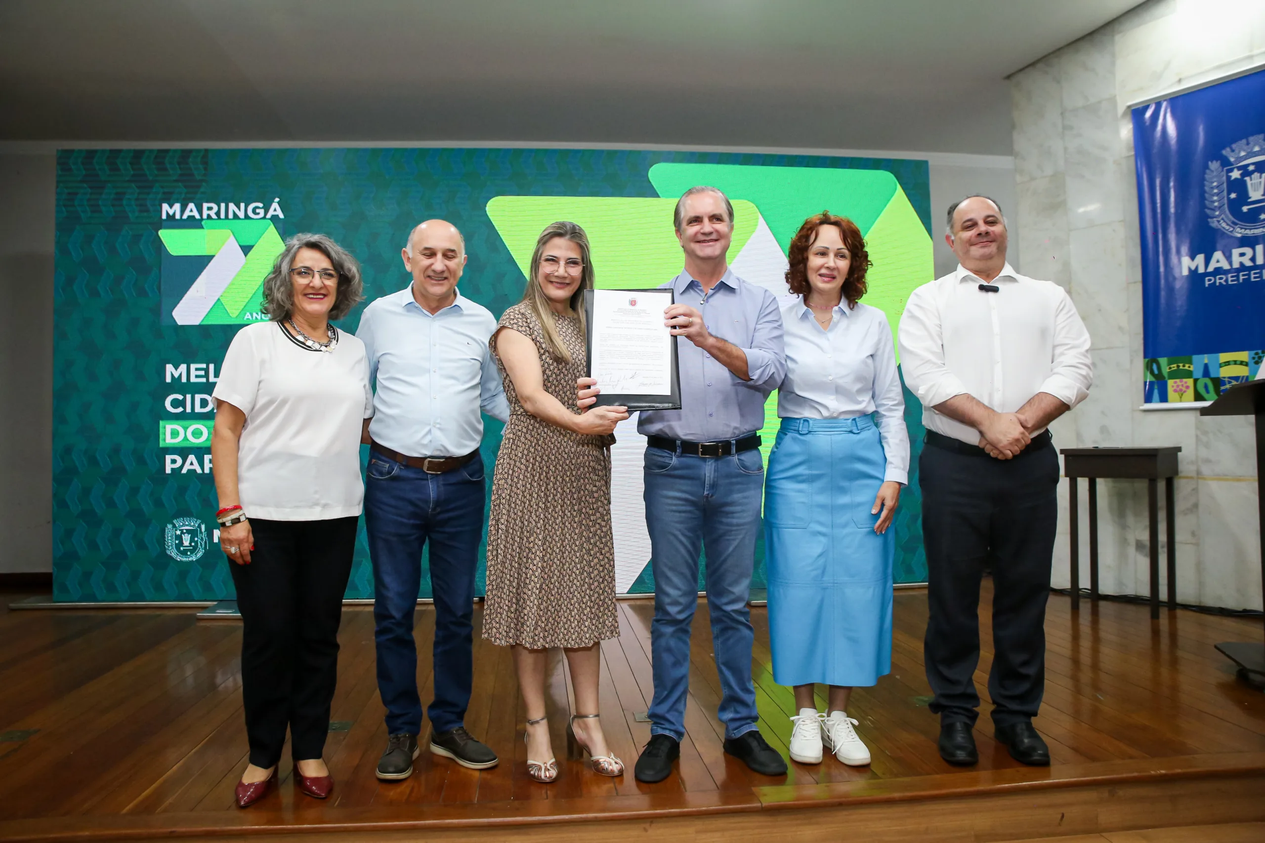 Miriam Scabora foi apresentada como nova secretária de Assistência Social, Política sobre Drogas e Pessoa Idosa (SAS) (Crédito: Fábio Reina / PMM)