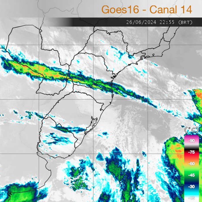 Previsão do tempo, Radar Simepar