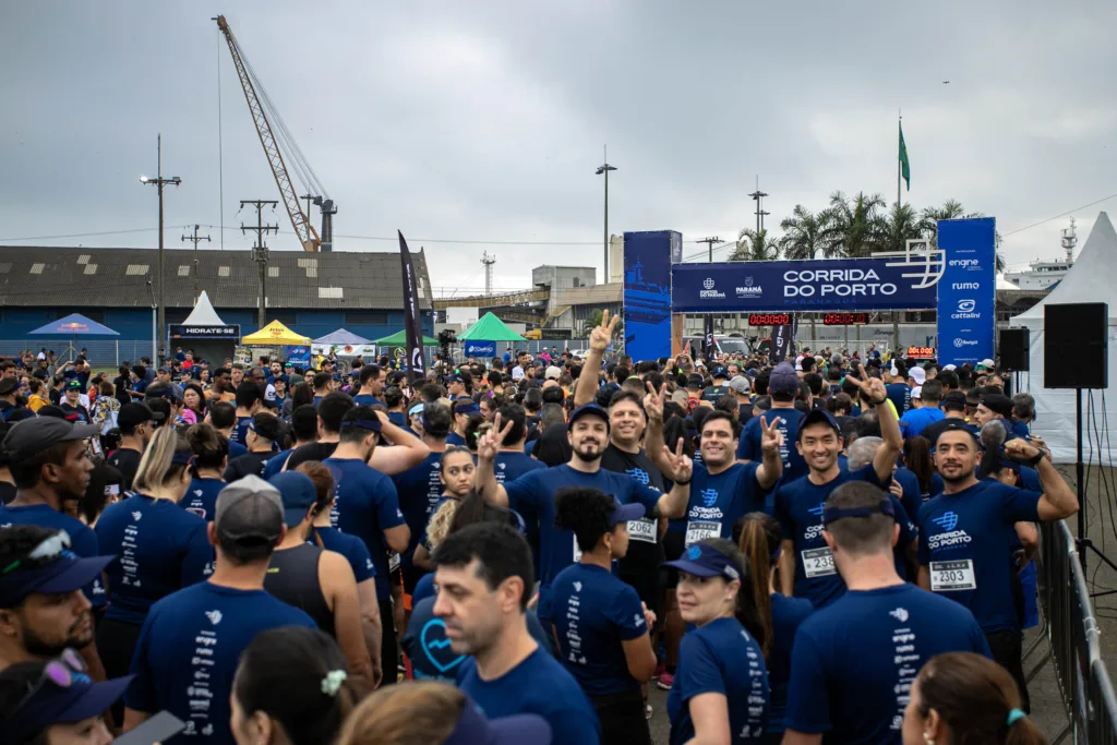 Corrida do Porto de Paranaguá 2024 reúne número superior a 1.700 participantes