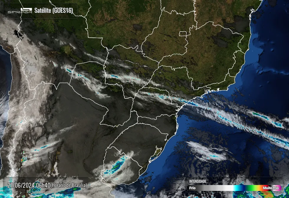 Previsão do tempo, Radar Simepar