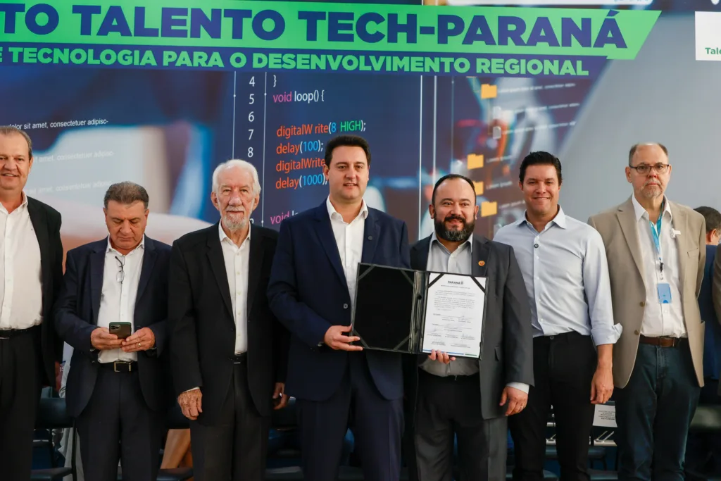 Governador lança projeto Talento Tech-PR para formação tecnológica de 3 mil alunos em 50 cidades