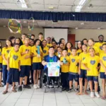 Atendidos pela LBV homenageiam atletas que vão para as Olimpíadas e Paralimpíadas de Paris