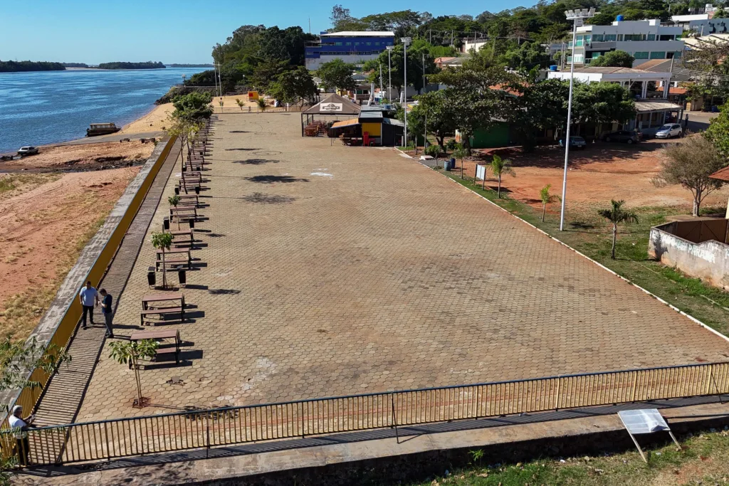 Pavimentação de balneário de Altônia chega a 50%; Estado tem outras obras na região Noroeste 7 obras de porto sao jose 8