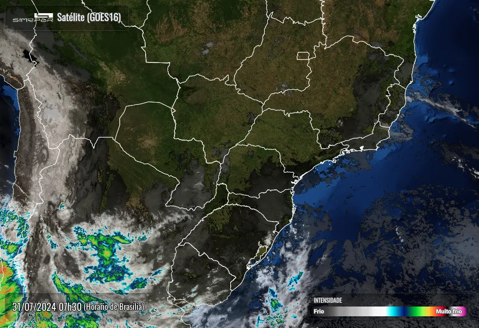 Paraná ainda temperaturas baixas, mas deve alcançar os 30°C nos próximos dias