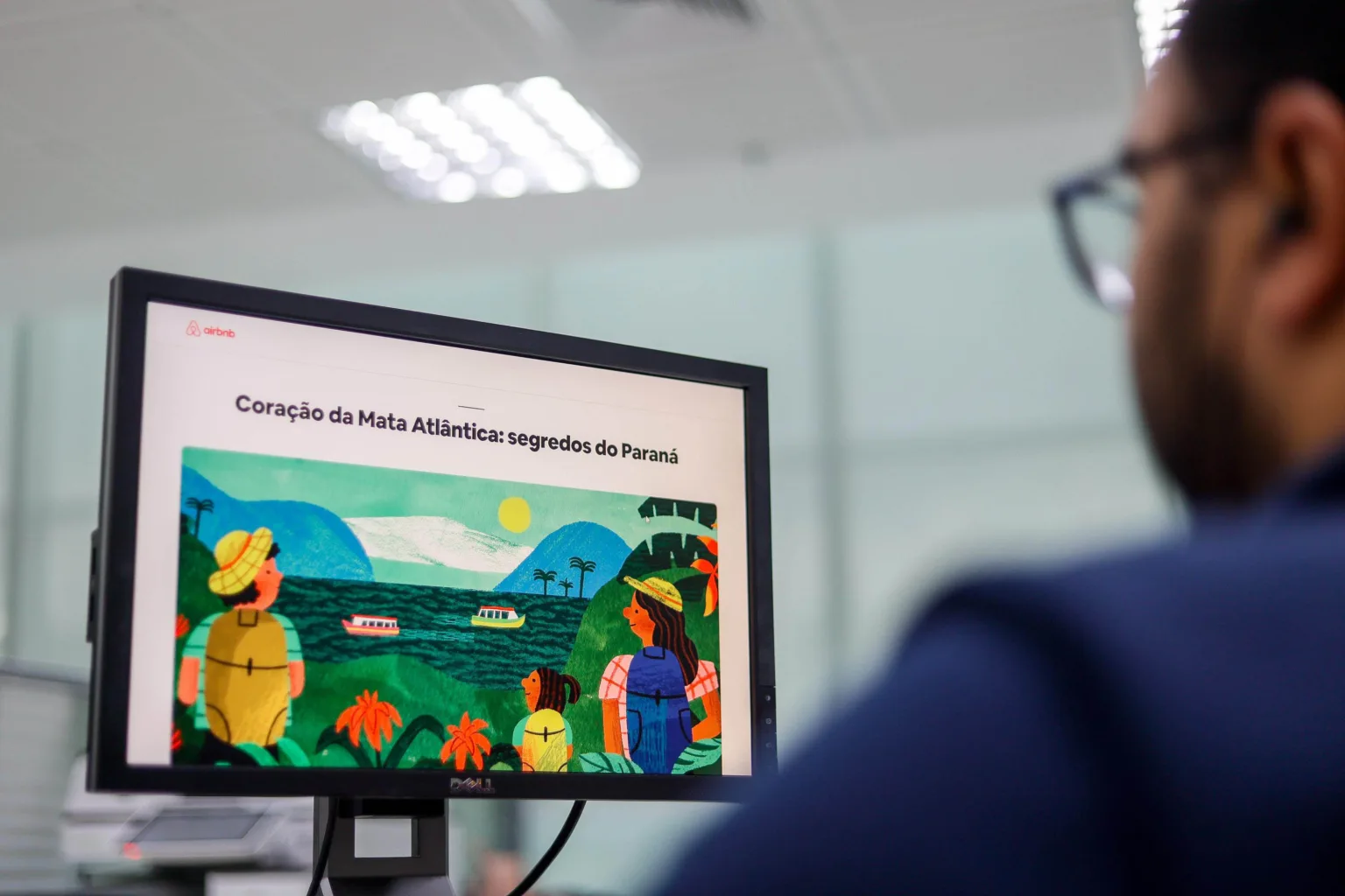 Dentro de projeto com Airbnb, Invest Paraná promove capacitação turística no Litoral Foto: Gabriel Rosa/AEN