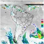 Radar Simepar, previsão do tempo