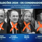 Odair Fogueteiro (PP), Altamir da Lotérica (PSDB), Belino Brazin (PP) e Zebrão (Republicanos)