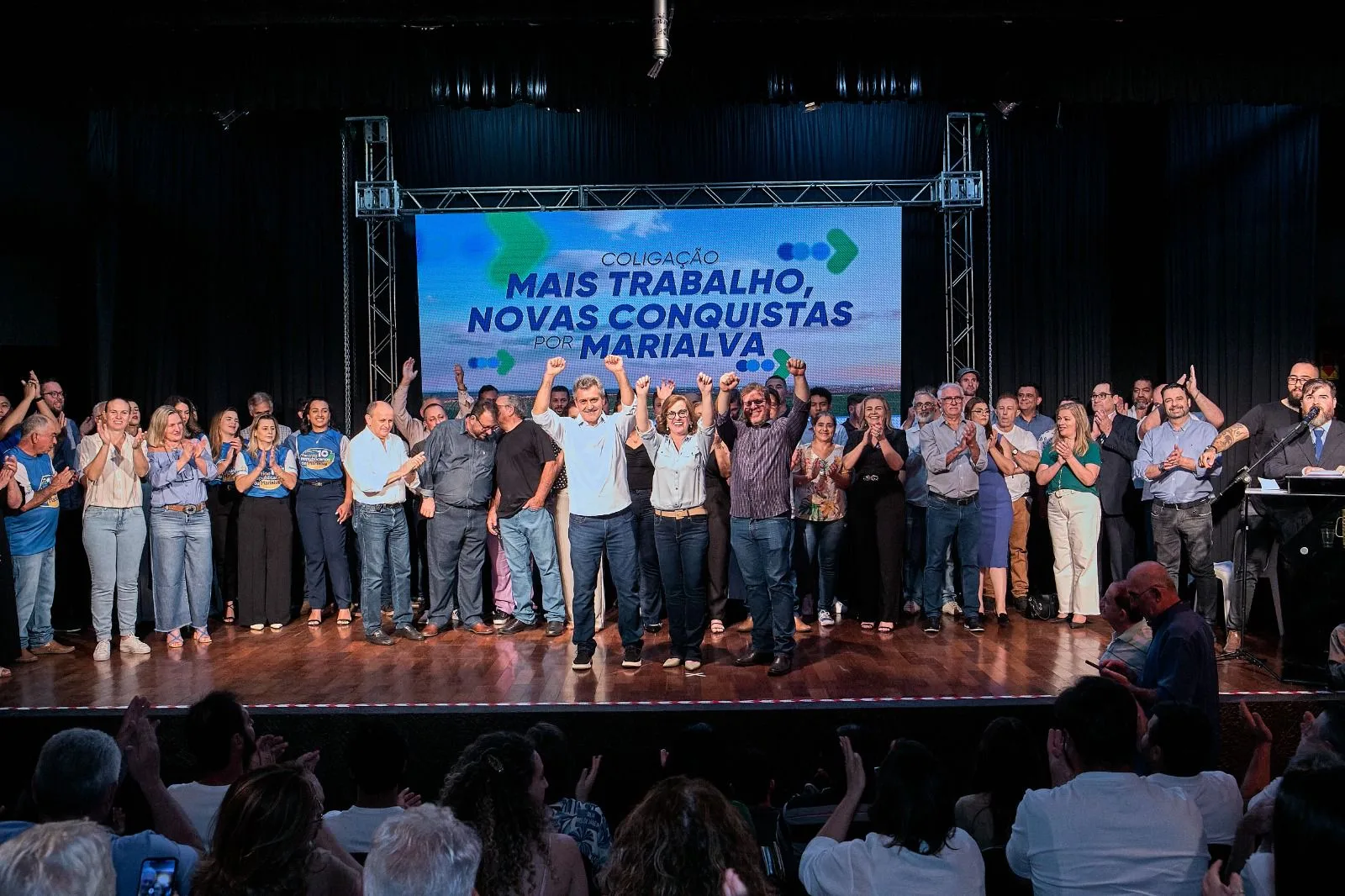 Kátia Feltrin (Progressistas) e Lindalvo Teixeira (PRD) são oficializados candidatos à Prefeitura de Marialva