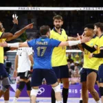 Vôlei masculino: Brasil vence Egito e se garante nas quartas em Paris