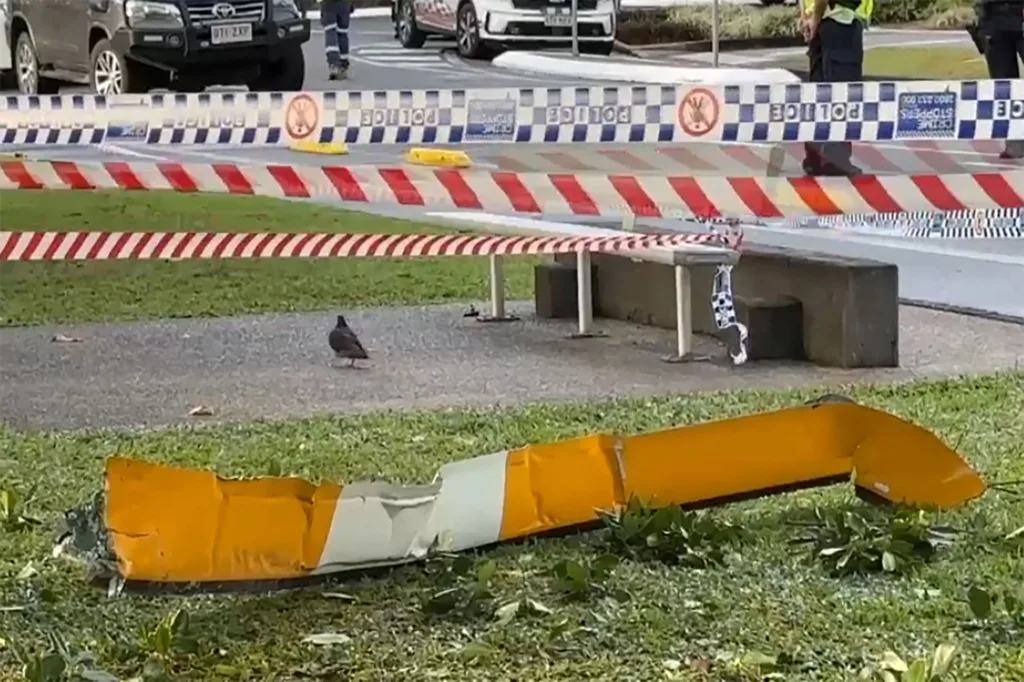 Queda de helicóptero em hotel na Austrália deixa um morto e 2 feridos 3 Queda de helicópteros na Austrália