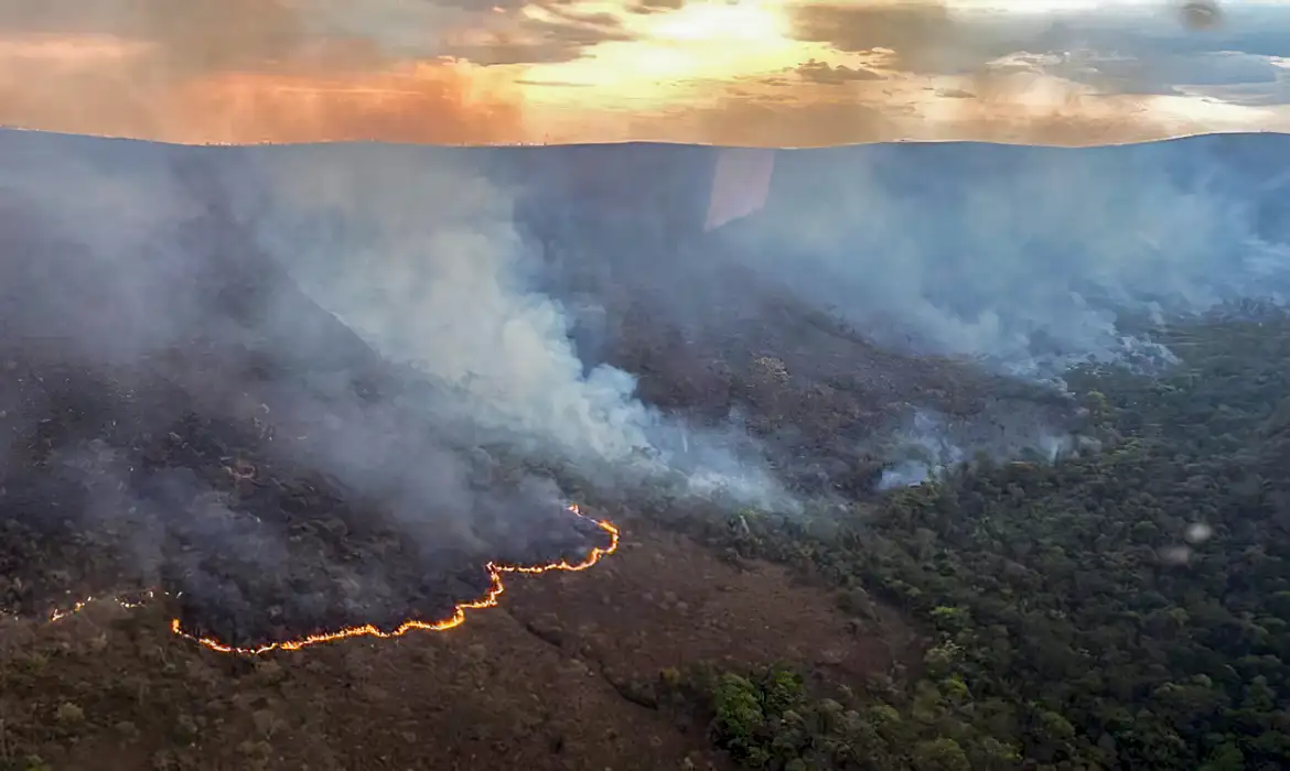 Maioria dos incêndios na América do Sul é no Brasil