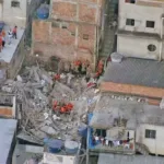 Casa desaba no Rio deixando um ferido e uma pessoa desaparecida