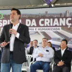O governador Carlos Massa Ratinho Junior inaugurou nesta segunda-feira (16) o Hospital da Criança Irmã Maria Calista, de Maringá, no Noroeste do Estado.