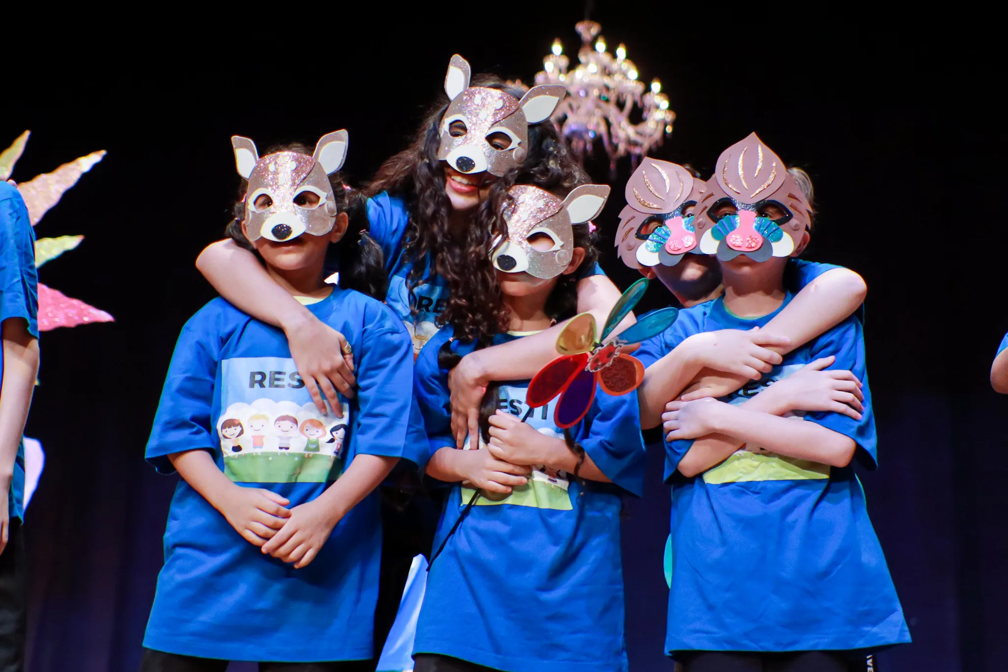 Crianças e adolescentes entre 6 e 17 anos participaram de apresentações de coral, dança e encenação musical (Crédito: Fábio Reina / PMM)