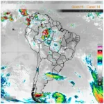 Radar Simepar, previsão do tempo