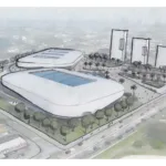Centro de Convenções no antigo Estádio do Pinheirão
