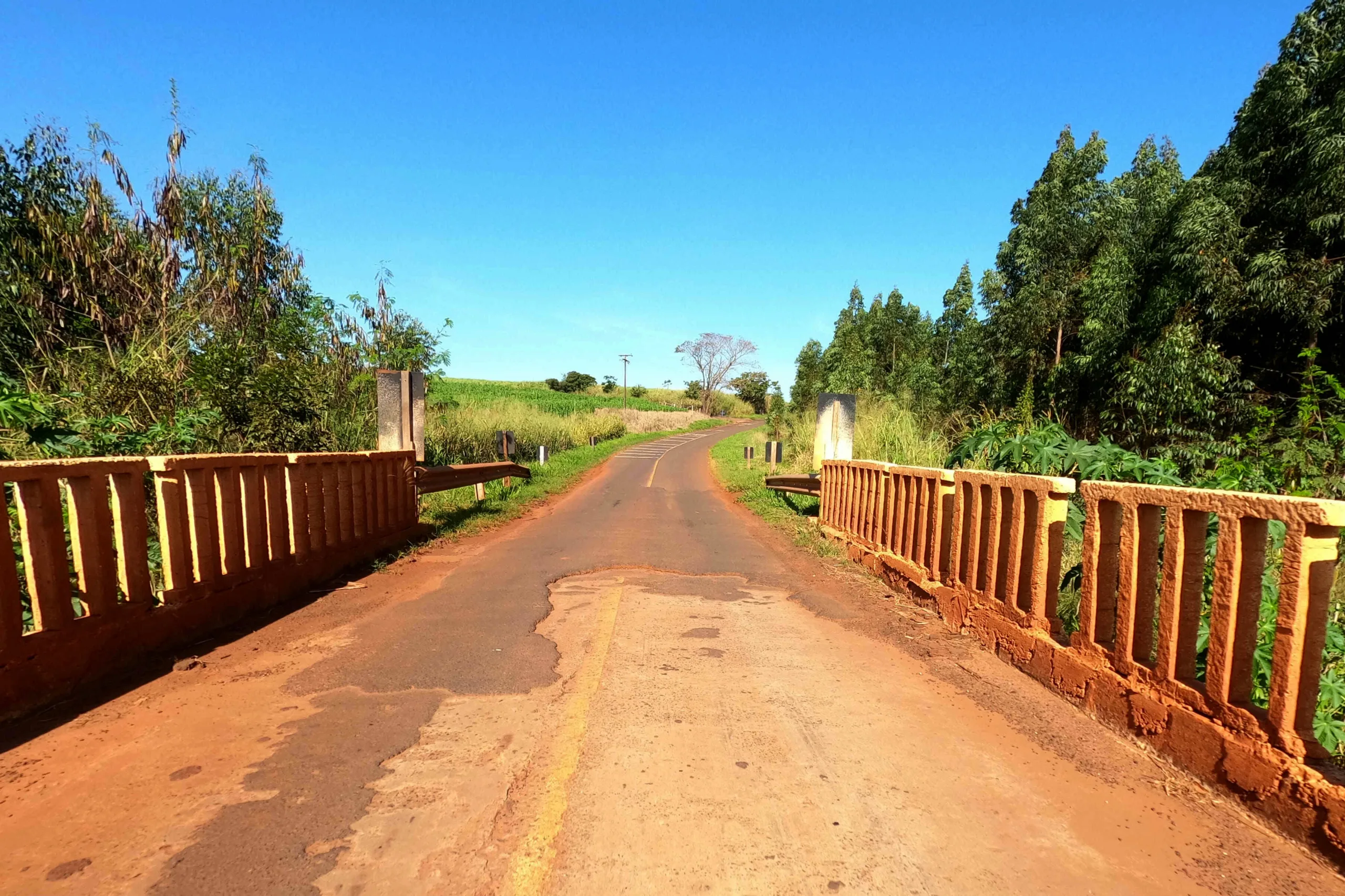 Ponte na PR-534 entre Miraselva e Centenário do Sul