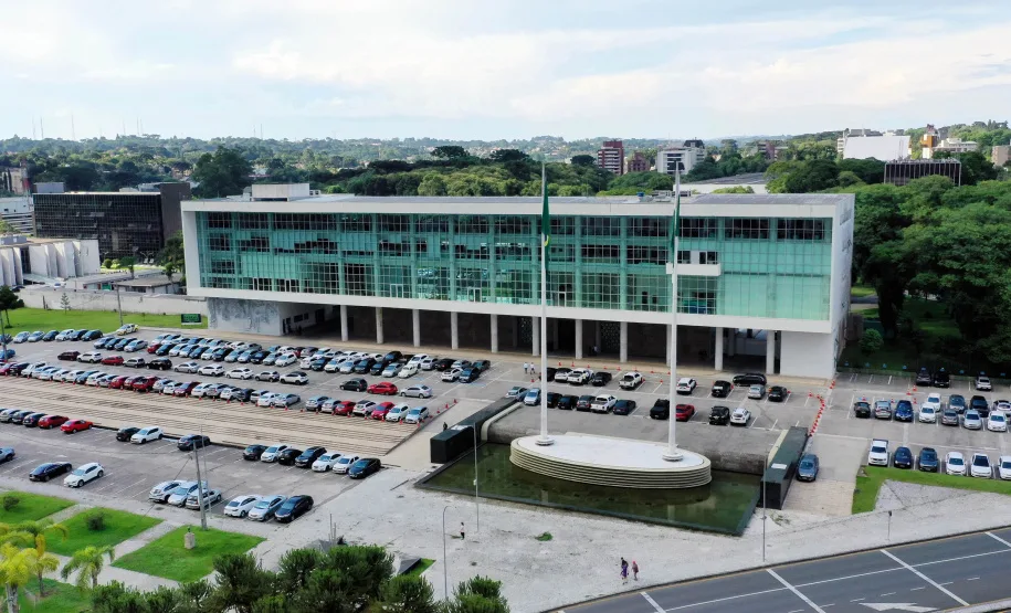 Centro Cívico em Curitiba, governo do Paraná