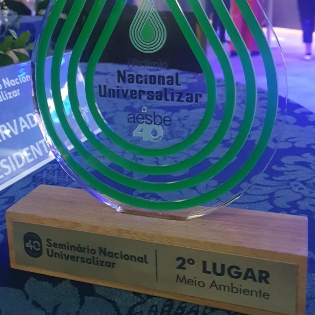 Projetos da Sanepar conquistam primeiro lugar no I Prêmio Nacional Universalizar 4 premio universalizar meio ambiente