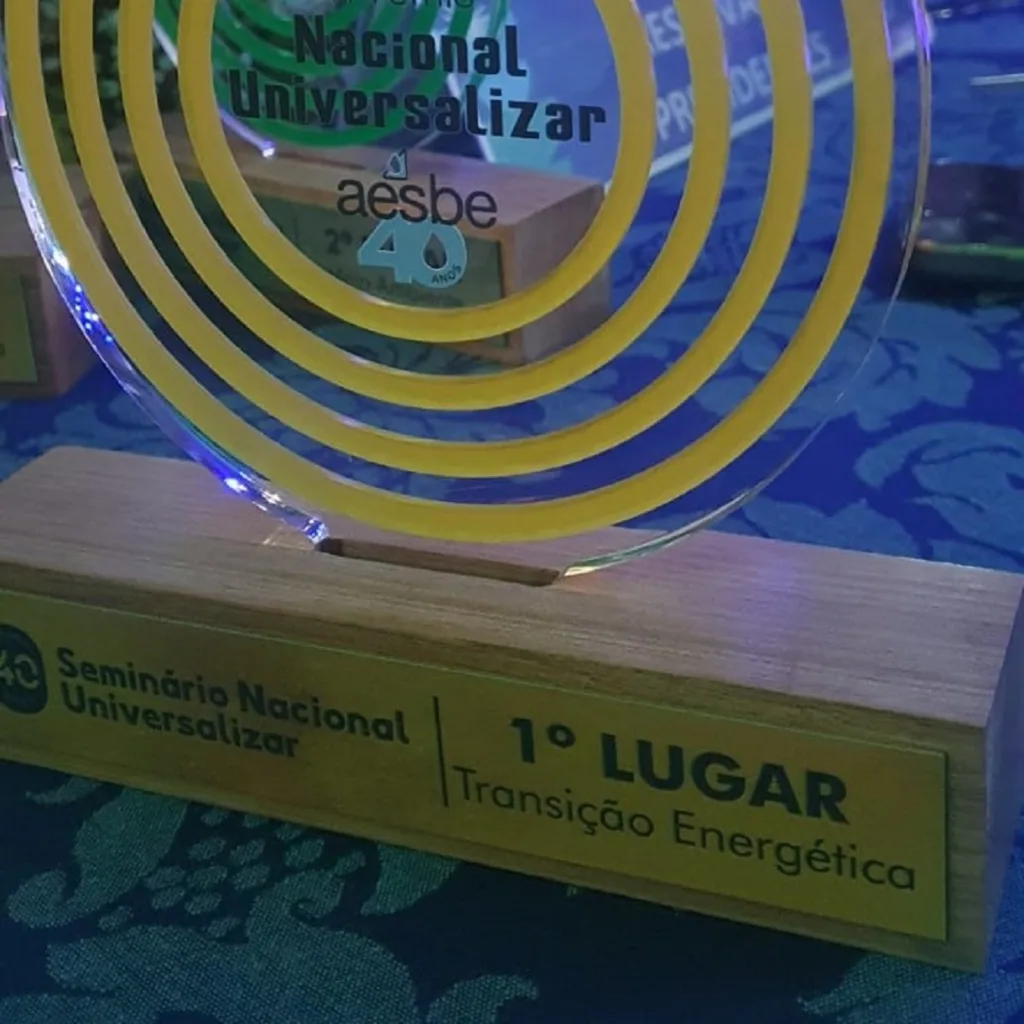 Projetos da Sanepar conquistam primeiro lugar no I Prêmio Nacional Universalizar 3 premio universalizar transicao energetica