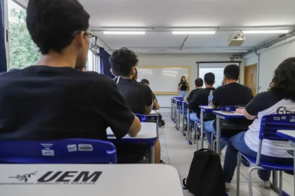 Sala de aula da UEM