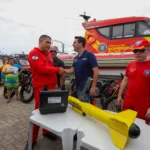 Verão Maior Paraná: com sonar, drones e lanchas, bombeiros reforçam estrutura contra afogamentos
