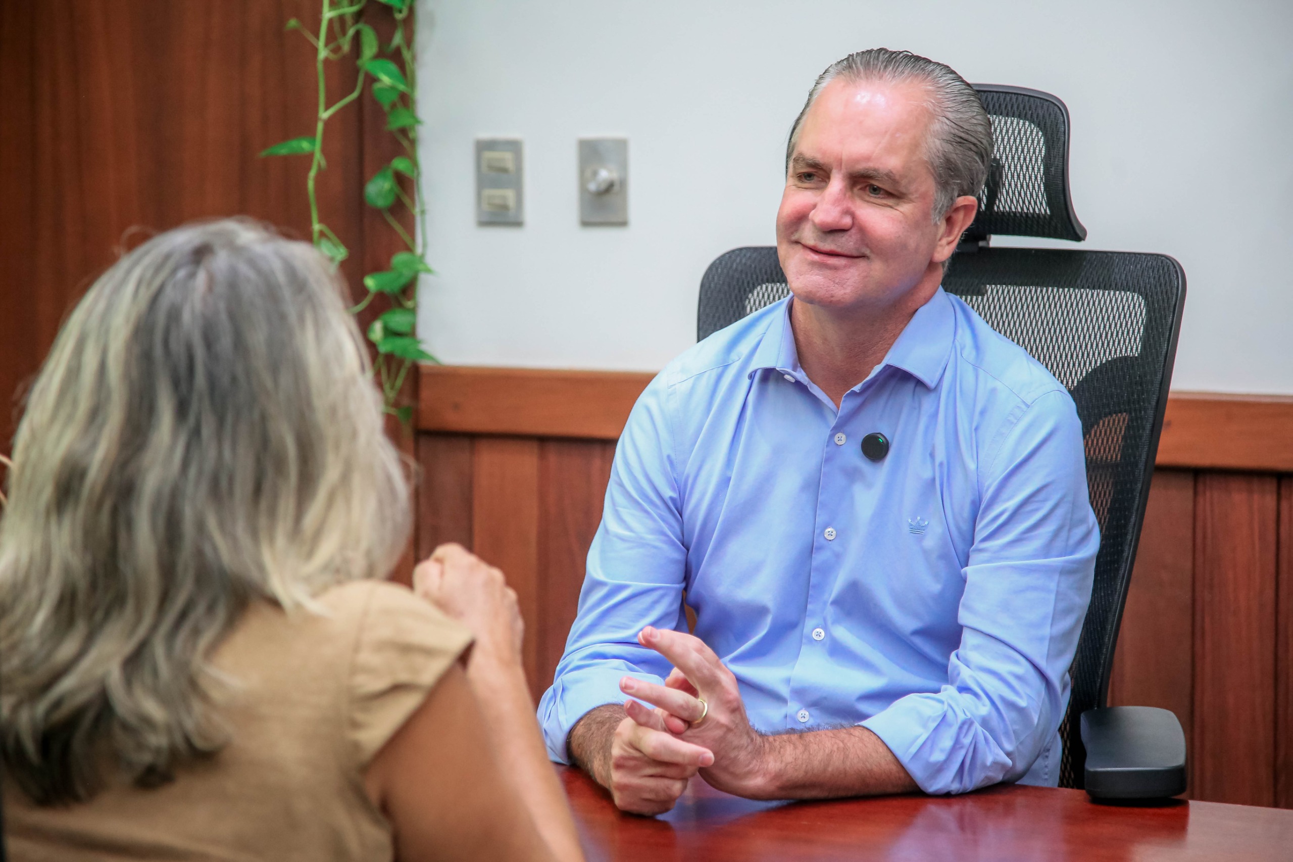 Durante todo o dia, a comunidade teve a oportunidade de falar diretamente com o prefeito, sem intermediário, e sobre qualquer assunto (Crédito: Rafael Macri / PMM)