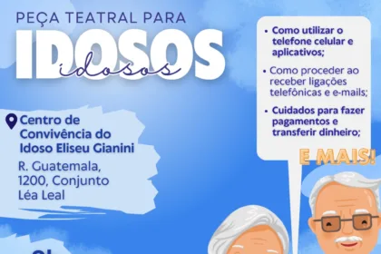 Peça teatral do Procon orienta idosos para não caírem em golpes