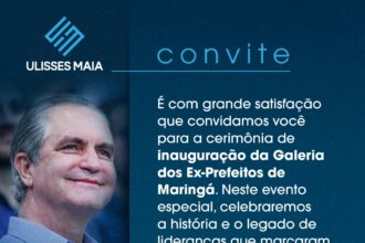 Joel Cavalcante lança livro que conta a história do menino da Vila Operária que virou prefeito de Maringá, Ulisses Maia