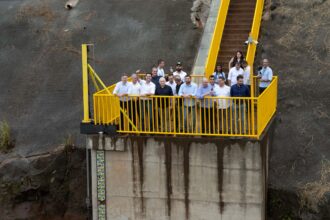 Ratinho Junior inaugura obra de contenção de cheias em Francisco Beltrão com túnel de 1,2 km