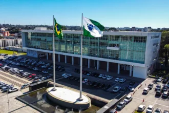 Externa do Palácio Iguaçu, Curitiba Paraná