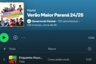 Playlist oficial do Verão Maior Paraná 2024/2025