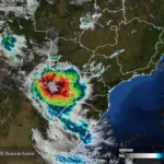 Previsão do tempo, radar Simepar