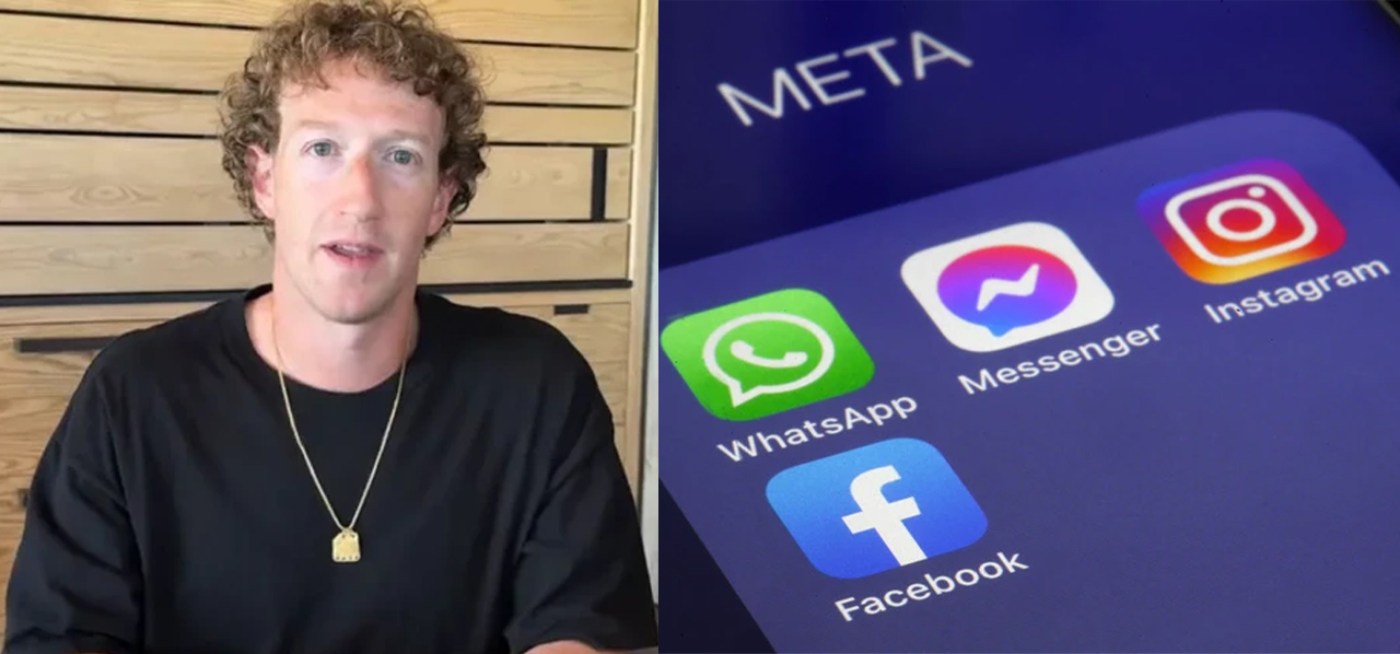 Meta, empresa de Mark Zuckerberg, proprietário do Facebook, do Instagram e do WhatsApp