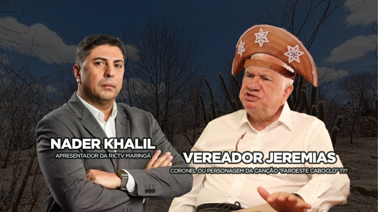 Nader Khalil versus vereador Jeremias